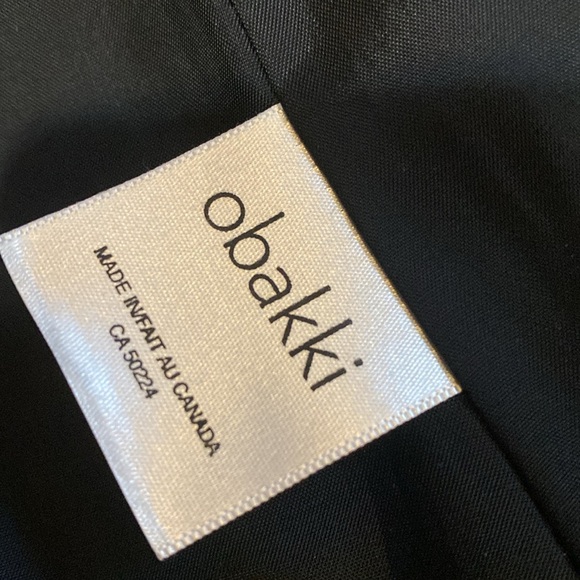 Obakki Moto Wool and Leather-Trimmed Jacket - Picture 11 of 16